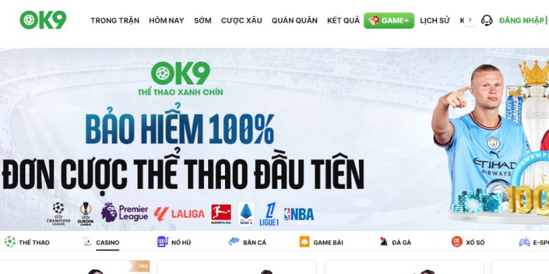 Ưu điểm nổi bật khi chơi cá cược tại OK9