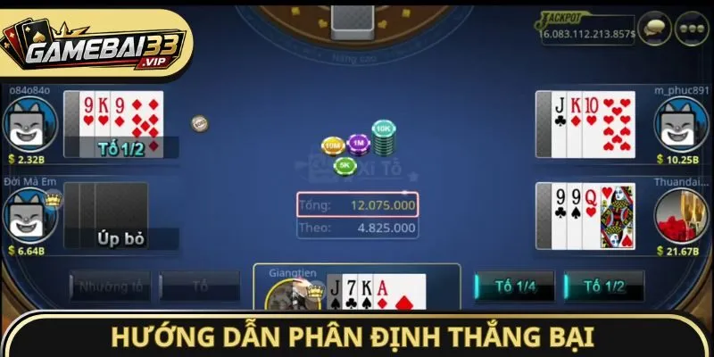 Hướng dẫn phân định thắng bại